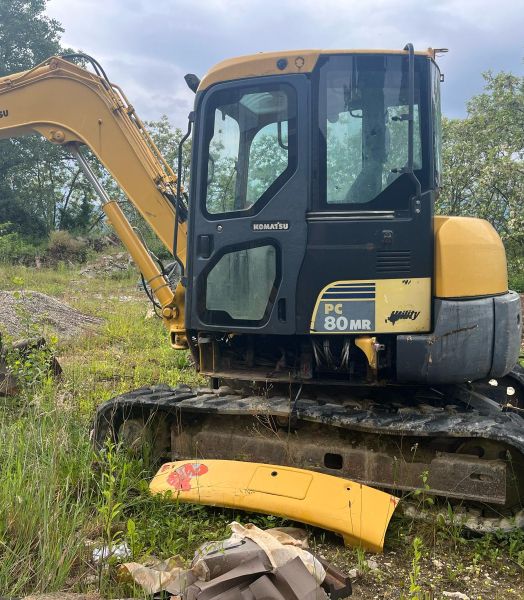 Mini pelle komatsu pc80mr-3