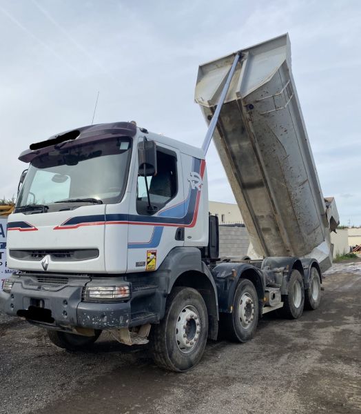 8x4 benne renault 420dci