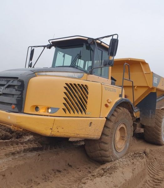 Tombereau volvo a30d