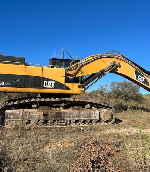 Pelle sur chenilles caterpillar 345d