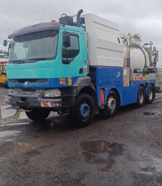 Hydrocureur renault kerax 420 dci