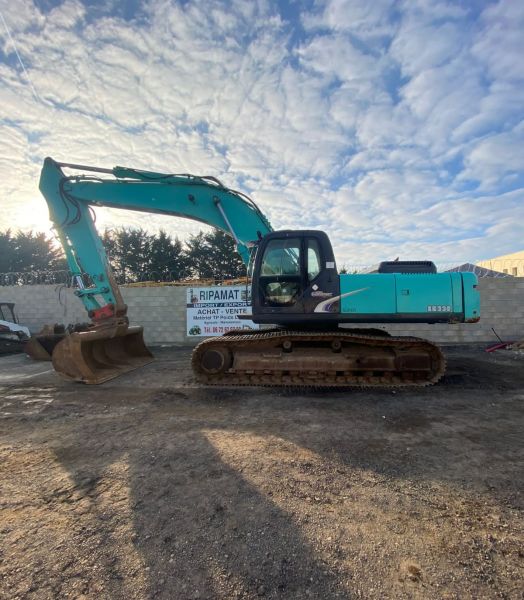 Pelle sur chenilles kobelco sk330nlc